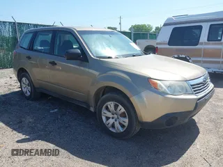 2009 Subaru Forester X with VIN JF2SH61679H731564, listed as a IAAI auction lot 42536572 with 187,890 mi miles and . Bid and sale history available at DreamBid. Image 1.