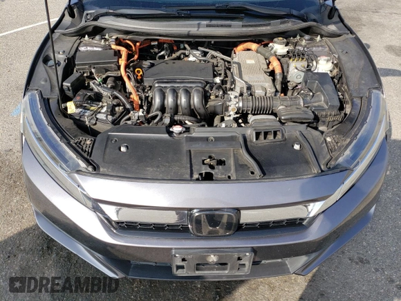 2018 Honda Clarity Plug-In Hybrid Touring with VIN JHMZC5F3XJC000468, listed as a Copart auction lot 54104674 with 54,295 mi miles. Bid and sale history available at carsss.com. Image 12.