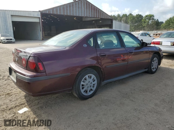 2003 Chevrolet Impala with VIN 2G1WF52E839244903, listed as a Copart auction lot 60290895 with Not provided miles and Salvage title. Bid and sale history available at DreamBid. Image 3.