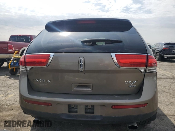 2012 Lincoln MKX with VIN 2LMDJ8JK9CBL16285, listed as a Copart auction lot 52931105 with 89,048 mi miles and Salvage Title. Bid and sale history available at DreamBid. Image 6.