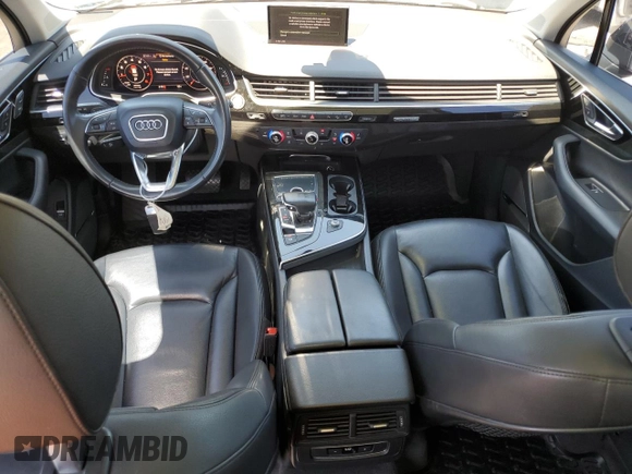 2018 Audi Q7 Premium Plus with VIN WA1LAAF7XJD016585, listed as a Copart auction lot 62598545 with 84,557 mi miles and Salvage title. Bid and sale history available at DreamBid. Image 8.