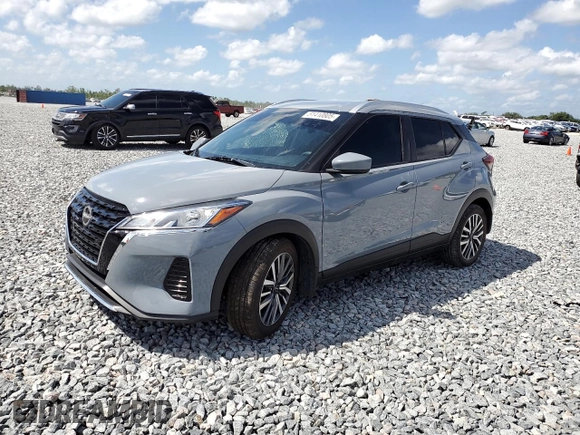 2022 Nissan Kicks SV with VIN 3N1CP5CV5NL518485, listed as a Copart auction lot 51410805 with 61,368 mi miles and Non Repairable. Bid and sale history available at DreamBid. Image 1.