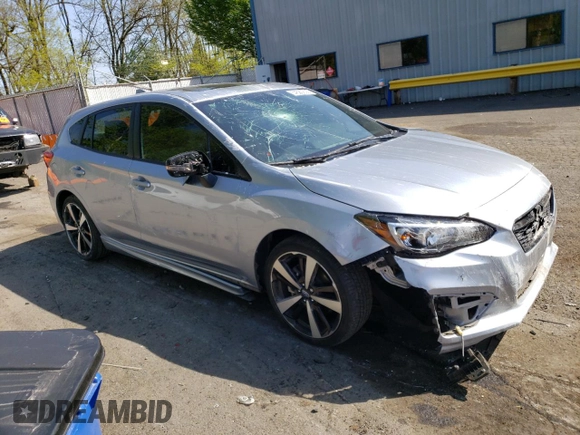 2019 Subaru Impreza Special Sports с VIN 4S3GTAM65K3718851, выставлен на аукционе Copart как лот 54580305 с пробегом 33 107 миль миль и Списание • Salvage title. История ставок и продаж доступна на DreamBid. Изображение 4.