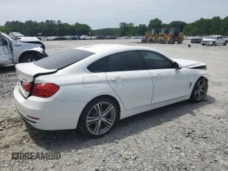 2017 BMW 4 Series 430i z VIN WBA4F7C50HG786639, wystawiony jako Copart lot #57024885 z przebiegiem 86 135 mil mil oraz Szkoda całkowita • Salvage title. Historia ofert i sprzedaży dostępna na DreamBid. Obrazek 3.