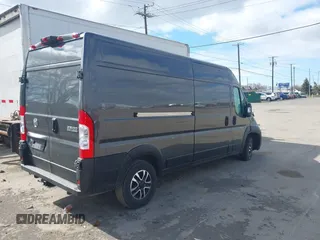 2023 Ram ProMaster Cargo with VIN 3C6LRVDG7PE547718, listed as a IAAI auction lot 41973977 with 34,178 mi miles. Bid and sale history available at carsss.com. Image 4.