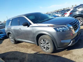2024 Nissan Pathfinder S with VIN 5N1DR3AAXRC288276, listed as a IAAI auction lot 41835375 with 20,384 mi miles. Bid and sale history available at carsss.com. Image 14.