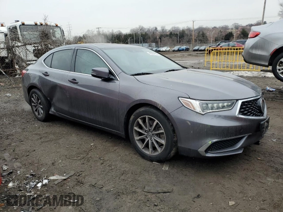 2019 Acura TLX with VIN 19UUB1F39KA007210, listed as a Copart auction lot 43284185 with 88,168 mi miles and Salvage Title. Bid and sale history available at carsss.com. Image 4.