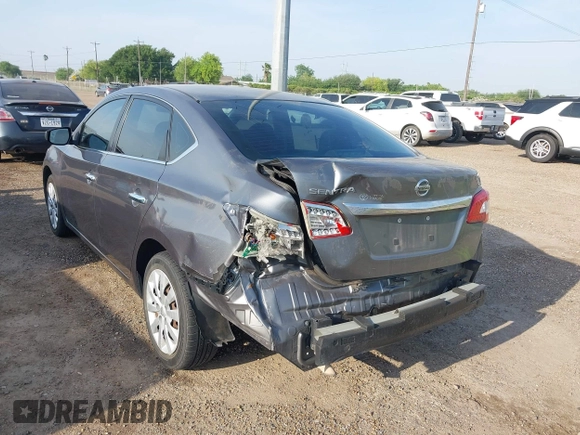 2015 Nissan Sentra SR with VIN 3N1AB7AP3FY366653, listed as a IAAI auction lot 41944214 with 98,521 mi miles and . Bid and sale history available at DreamBid. Image 6.