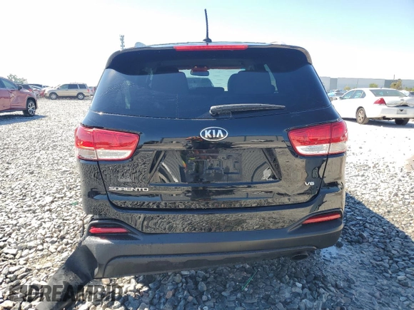 2018 Kia Sorento LX with VIN 5XYPG4A56JG373485, listed as a Copart auction lot 48680735 with 150,529 mi miles and Salvage Title. Bid and sale history available at DreamBid. Image 6.