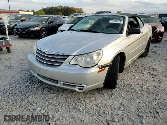 2008 Chrysler Sebring LX with VIN 1C3LC45K18N171123, listed as a Copart auction lot 78663854 with 227,615 mi miles and Salvage Title. Bid and sale history available at carsss.com. Image 10.