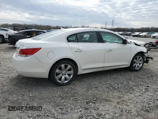2010 Buick LaCrosse CXS with VIN 1G4GE5EV2AF173837, listed as a Copart auction lot 66584224 with Not Provided miles and Salvage Title. Bid and sale history available at DreamBid. Image 3.