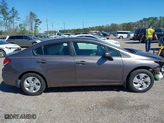 2015 Honda Civic Sedan LX with VIN 19XFB2F56FE008784, listed as a IAAI auction lot 41781528 with 176,718 mi miles. Bid and sale history available at carsss.com. Image 13.