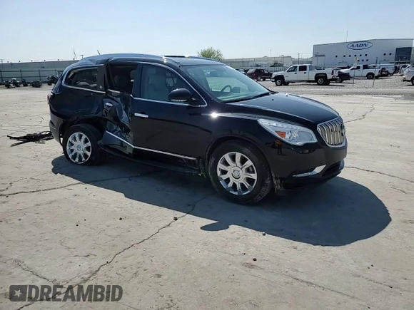2017 Buick Enclave Leather with VIN 5GAKRBKD7HJ313466, listed as a Copart auction lot 52181345 with 81,552 mi miles and Salvage Title. Bid and sale history available at DreamBid. Image 12.
