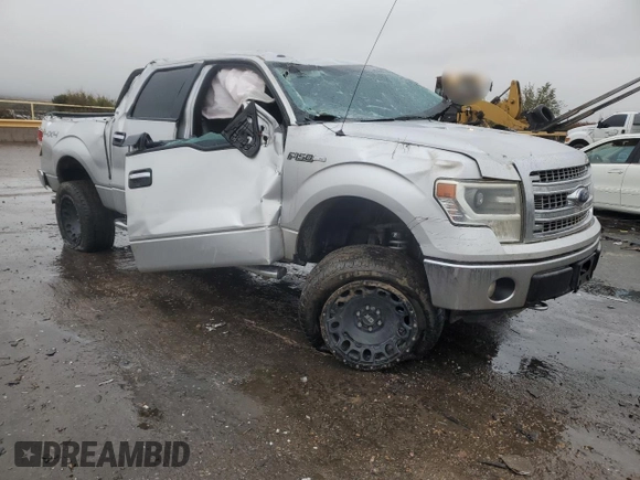 2014 Ford F-150 XL with VIN 1FTFW1EF2EKE79531, listed as a Copart auction lot 76608114 with 167,078 mi miles and Salvage Title. Bid and sale history available at carsss.com. Image 4.