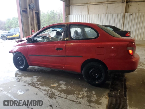2002 Toyota ECHO with VIN JTDAT123220249959, listed as a Copart auction lot 44739185 with Not provided miles and Salvage title. Bid and sale history available at DreamBid. Image 2.
