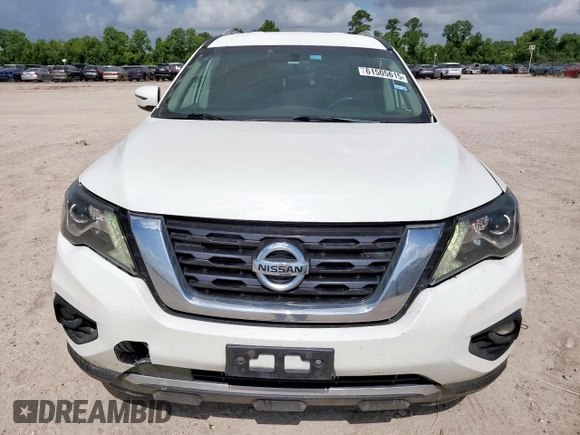 2017 Nissan Pathfinder SV with VIN 5N1DR2MN4HC698045, listed as a Copart auction lot 61505615 with 114,227 mi miles and Salvage title. Bid and sale history available at DreamBid. Image 5.