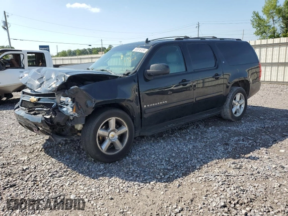 2007 Chevrolet Suburban LT with VIN 3GNFC16J17G146606, listed as a Copart auction lot 63816124 with 0 mi miles and Salvage Title. Bid and sale history available at carsss.com. Image 1.