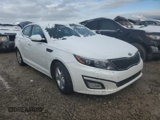 2015 Kia Optima LX with VIN KNAGM4A75F5640266, listed as a Copart auction lot 48436575 with 76,029 mi miles and Salvage Title. Bid and sale history available at carsss.com. Image 4.