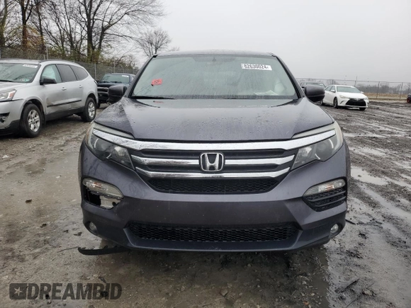 2016 Honda Pilot EX-L with VIN 5FNYF6H54GB084405, listed as a Copart auction lot 82630024 with 169,492 mi miles and Salvage Title. Bid and sale history available at carsss.com. Image 5.