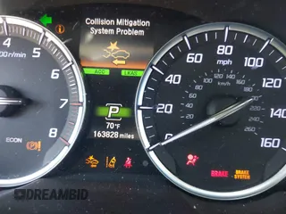 2019 Acura TLX w/Technology Pkg with VIN 19UUB2F46KA010306, listed as a IAAI auction lot 41650720 with 163,828 mi miles. Bid and sale history available at carsss.com. Image 7.