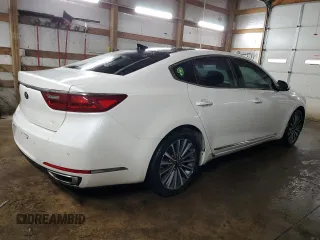 2017 Kia Cadenza Limited with VIN KNALC4J13H5036585, listed as a Copart auction lot 41994065 with 88,945 mi miles and Salvage Title. Bid and sale history available at carsss.com. Image 3.