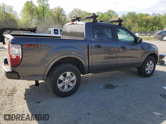 2019 Ford Ranger XL with VIN 1FTER4FH6KLA18729, listed as a Copart auction lot 52434595 with 111,792 mi miles and Salvage Title. Bid and sale history available at carsss.com. Image 3.