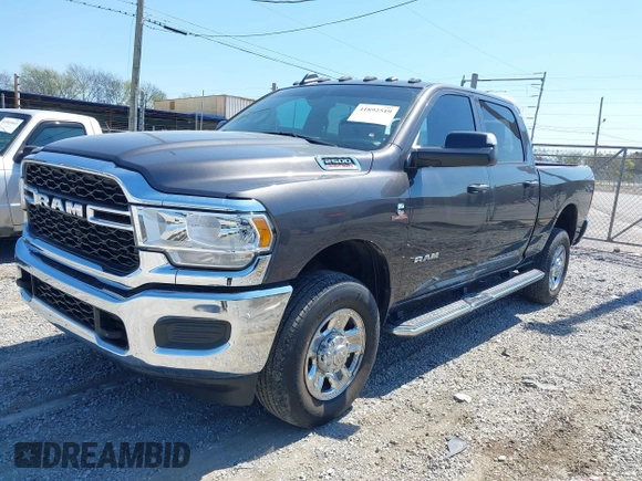 2022 Ram 2500 Tradesman with VIN 3C6UR5CL2NG252546, listed as a IAAI auction lot 41892519 with 26,830 mi miles. Bid and sale history available at carsss.com. Image 2.