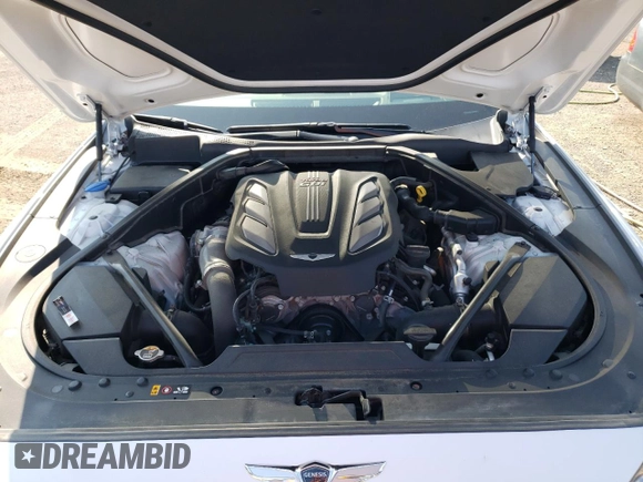 2020 Genesis G80 3.3T Sport with VIN KMTFN4JB8LU321981, listed as a Copart auction lot 70036414 with 35,005 mi miles and Salvage Title. Bid and sale history available at carsss.com. Image 11.