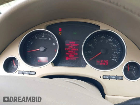 2006 Audi A4 3.0L с VIN WAUDT48H06K009995, выставлен на аукционе IAAI как лот 42280670 с пробегом 97 912 миль миль и . История ставок и продаж доступна на DreamBid. Изображение 7.