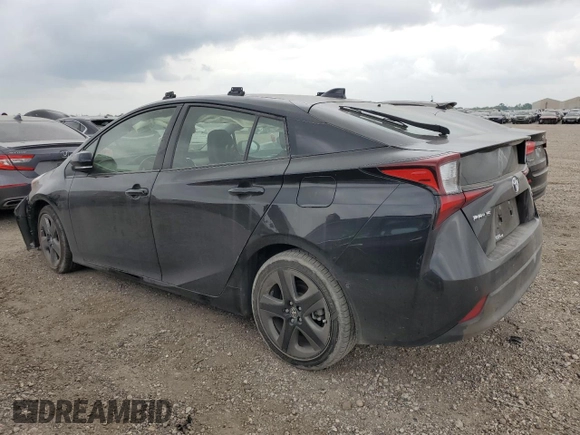2022 Toyota Prius L Eco с VIN JTDKAMFU6N3160042, выставлен на аукционе Copart как лот 53633945 с пробегом 51 901 миль миль и Списание • Salvage title. История ставок и продаж доступна на DreamBid. Изображение 2.