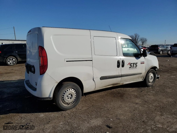 2022 Ram ProMaster City Wagon with VIN ZFBHRFAB3N6X81891, listed as a Copart auction lot 44535535 with 20,148 mi miles and Salvage Title. Bid and sale history available at carsss.com. Image 3.