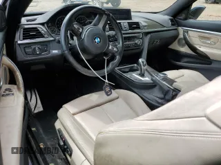2015 BMW 4 Series 435i with VIN WBA3R1C50FK193213, listed as a Copart auction lot 58164215 with 109,366 mi miles and Salvage title. Bid and sale history available at DreamBid. Image 8.