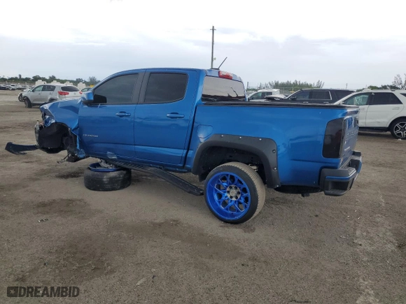 2022 Chevrolet Colorado 2WD LT with VIN 1GCGSCEA9N1300441, listed as a Copart auction lot 68234604 with 36,613 mi miles and Salvage Title. Bid and sale history available at carsss.com. Image 2.