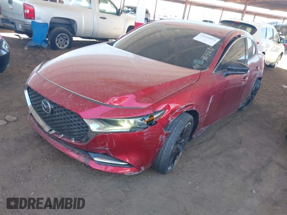 2021 Mazda 3 2.5 Turbo with VIN 3MZBPBAY4MM214462, listed as a IAAI auction lot 41656824 with Not Provided miles and . Bid and sale history available at DreamBid. Image 17.
