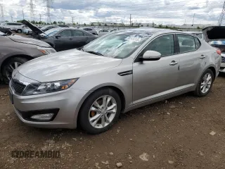 2013 Kia Optima EX z VIN 5XXGN4A78DG103335, wystawiony jako Copart lot #58349395 z przebiegiem 124 303 mil mil oraz Szkoda całkowita • Salvage title. Historia ofert i sprzedaży dostępna na DreamBid. Obrazek 1.