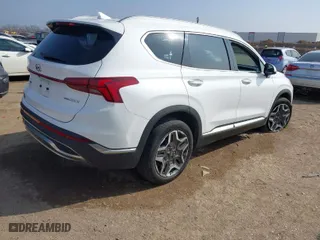 2022 Hyundai Santa Fe Hybrid SEL Premium with VIN KM8S3DA15NU034056, listed as a IAAI auction lot 41520781 with 67,816 mi miles. Bid and sale history available at carsss.com. Image 4.