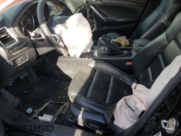 2015 Mazda 6 i Touring with VIN JM1GJ1V51F1224211, listed as a Copart auction lot 52652545 with 176,399 mi miles and Salvage Title. Bid and sale history available at carsss.com. Image 7.