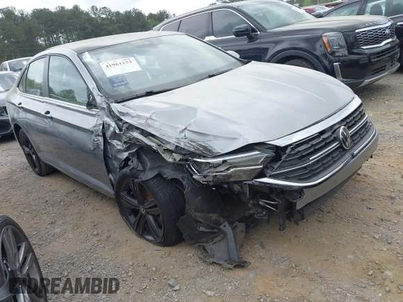 2023 Volkswagen Jetta SE with VIN 3VW7M7BU8PM029763, listed as a IAAI auction lot 41961153 with 68,835 mi miles and . Bid and sale history available at DreamBid. Image 1.