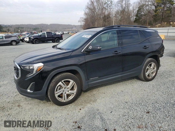 2018 GMC Terrain SLE with VIN 3GKALTEXXJL162942, listed as a Copart auction lot 46314505 with 79,781 mi miles and Salvage Title. Bid and sale history available at carsss.com. Image 1.