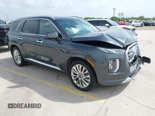 2020 Hyundai Palisade Limited with VIN KM8R54HE2LU094603, listed as a IAAI auction lot 42638029 with 96,342 mi miles and . Bid and sale history available at DreamBid. Image 1.