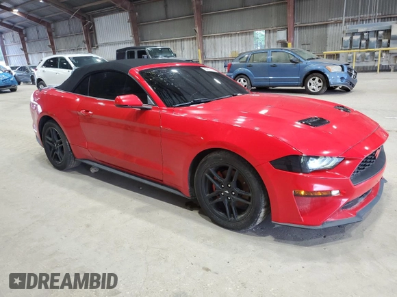 2020 Ford Mustang EcoBoost z VIN 1FATP8UH6L5125878, wystawiony jako Copart lot #60897975 z przebiegiem 70 475 mil mil oraz Szkoda całkowita • Salvage title. Historia ofert i sprzedaży dostępna na DreamBid. Obrazek 4.