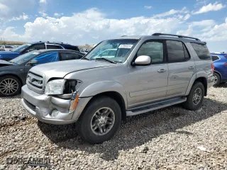 2003 Toyota Sequoia Limited with VIN 5TDBT48A73S190286, listed as a Copart auction lot 67868324 with 258,629 mi miles and Salvage Title. Bid and sale history available at carsss.com. Image 1.
