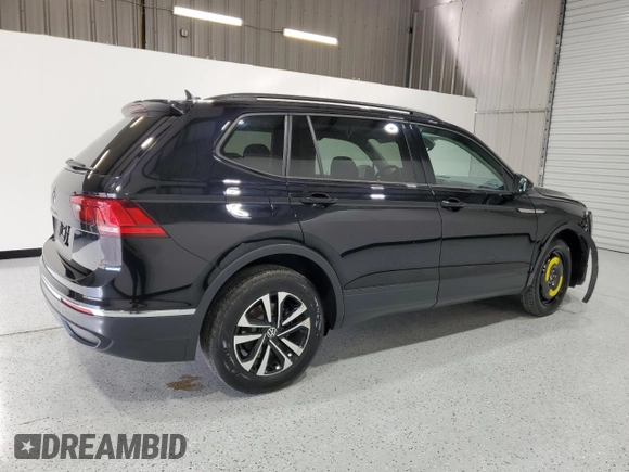 2024 Volkswagen Tiguan S with VIN 3VVRB7AX2RM211296, listed as a Copart auction lot 64245315 with 8,911 mi miles and Non repairable. Bid and sale history available at DreamBid. Image 3.