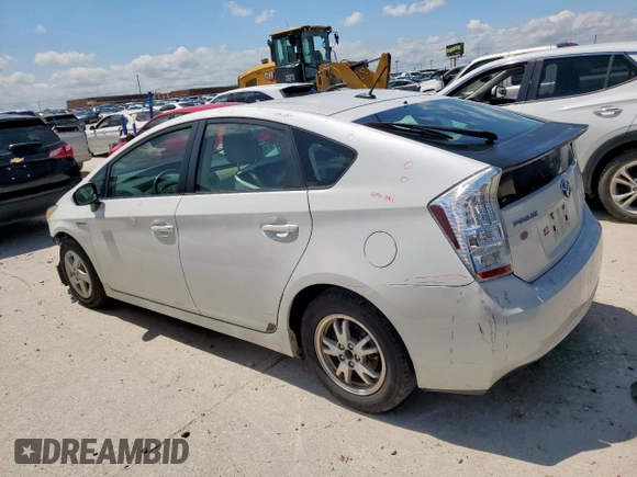 2010 Toyota Prius II with VIN JTDKN3DU3A0198583, listed as a Copart auction lot 53904705 with 136,126 mi miles and Salvage Title. Bid and sale history available at DreamBid. Image 2.