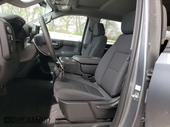 2021 Chevrolet Silverado 1500 Custom Trail Boss with VIN 3GCPYCEF8MG347180, listed as a Copart auction lot 52203695 with 32,187 mi miles and Salvage Title. Bid and sale history available at DreamBid. Image 7.
