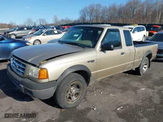 2002 Ford Ranger XL with VIN 1FTYR14U62TA05457, listed as a IAAI auction lot 42044540 with 214,458 mi miles. Bid and sale history available at carsss.com. Image 2.