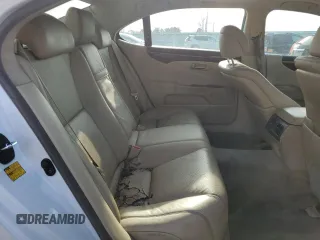 2008 Lexus LS 460 L with VIN JTHGL46F985022438, listed as a Copart auction lot 49938335 with 174,887 mi miles and Salvage title. Bid and sale history available at DreamBid. Image 10.