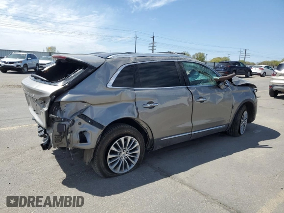 2016 Lincoln MKX Select z VIN 2LMTJ8KR9GBL38493, wystawiony jako Copart lot #54258865 z przebiegiem Nie podano mil oraz Szkoda całkowita • Salvage title. Historia ofert i sprzedaży dostępna na DreamBid. Obrazek 3.