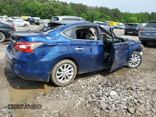 2019 Nissan Sentra SV with VIN 3N1AB7AP6KY256271, listed as a Copart auction lot 54496305 with Not Provided miles and Salvage Title. Bid and sale history available at DreamBid. Image 3.