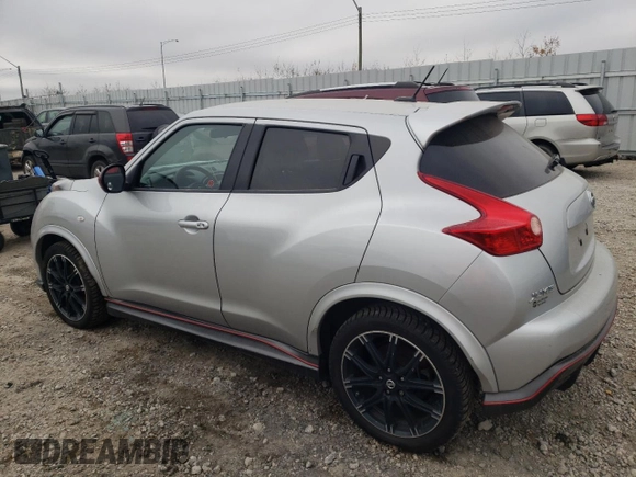 2014 Nissan Juke NISMO with VIN JN8AF5MV8ET365428, listed as a Copart auction lot 87502505 with 128,011 mi miles and Salvage Title. Bid and sale history available at carsss.com. Image 2.